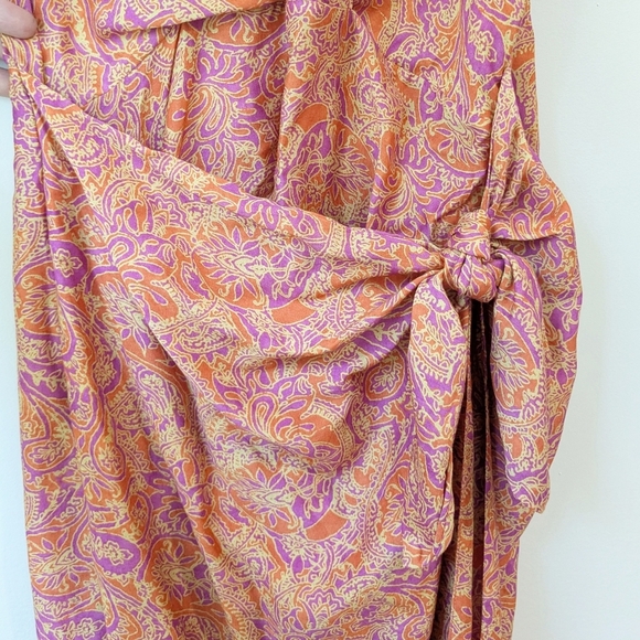 NEW ViX Paula Hermanny Gisa Midi Dress In Magritte - Picture 6 of 8